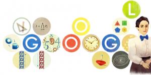 Un doodle pour Emmy Noether