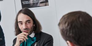 Cédric Villani débat avec Emmanuel Macron