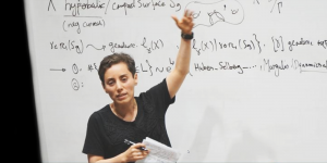 Une géante des mathématiques partie trop vite