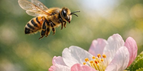 On pensait qu'il fallait un gros cerveau pour faire des maths : les abeilles comptent les pétales avant de se poser, et elles ne se trompent pas