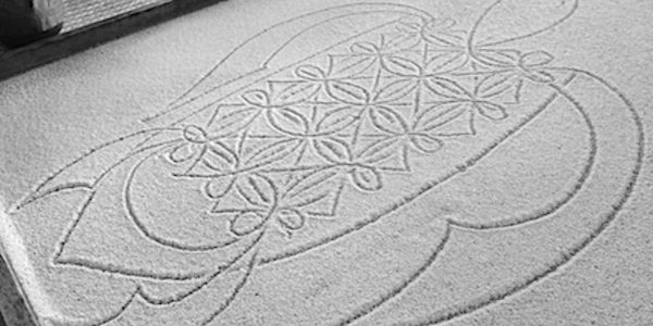 Les dessins sur le sable du Vanuatu et « l'algorithme de la tortue »