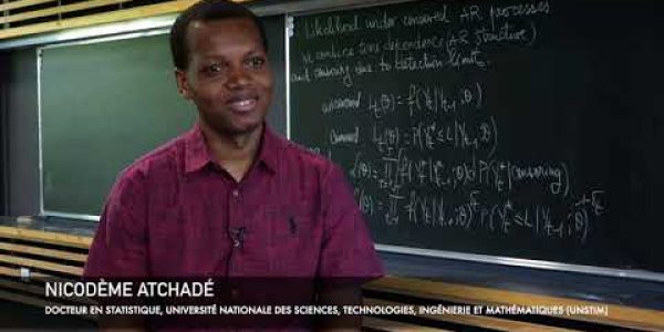 Interview at CIRM: Nicodème Atchadé