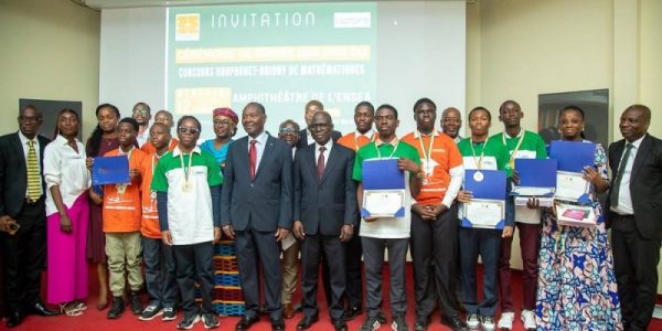 Concours Félix Houphouët-Boigny de mathématiques : Les meilleurs talents de la jeunesse récompensés