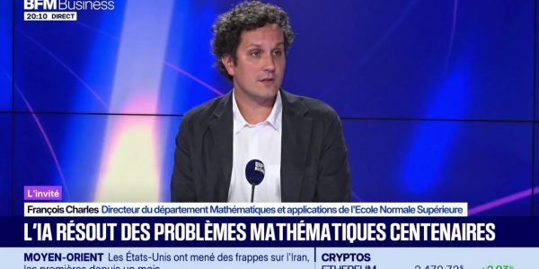 François Charles (École normale supérieure) : L'IA résout des problèmes mathématiques centenaires - 31/08