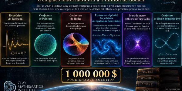 Navier-Stokes, conjecture de Poincaré... : quels sont ces fameux problèmes du millénaire
